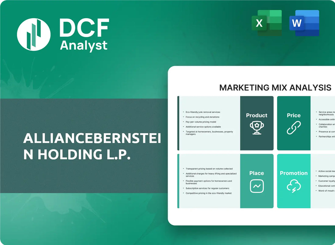 (AB) AllianceBernstein Holding L.P. Marketing Mix Research