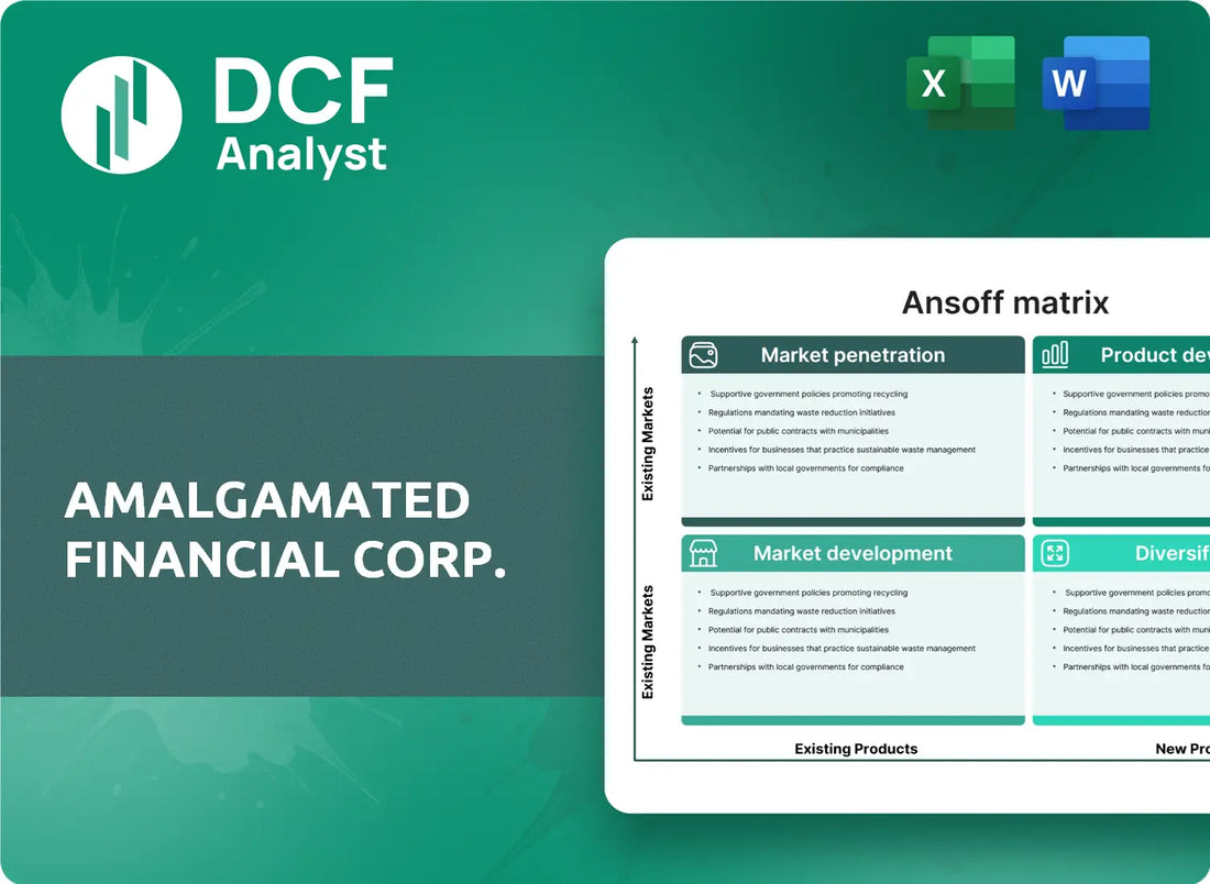 (AMAL) Amalgamated Financial Corp. ANSOFF Analysis Research