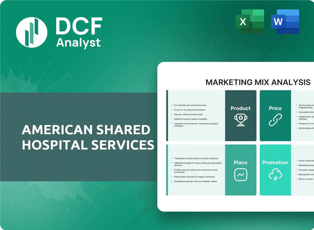 (AMS) American Shared Hospital Services Marketing Mix Research