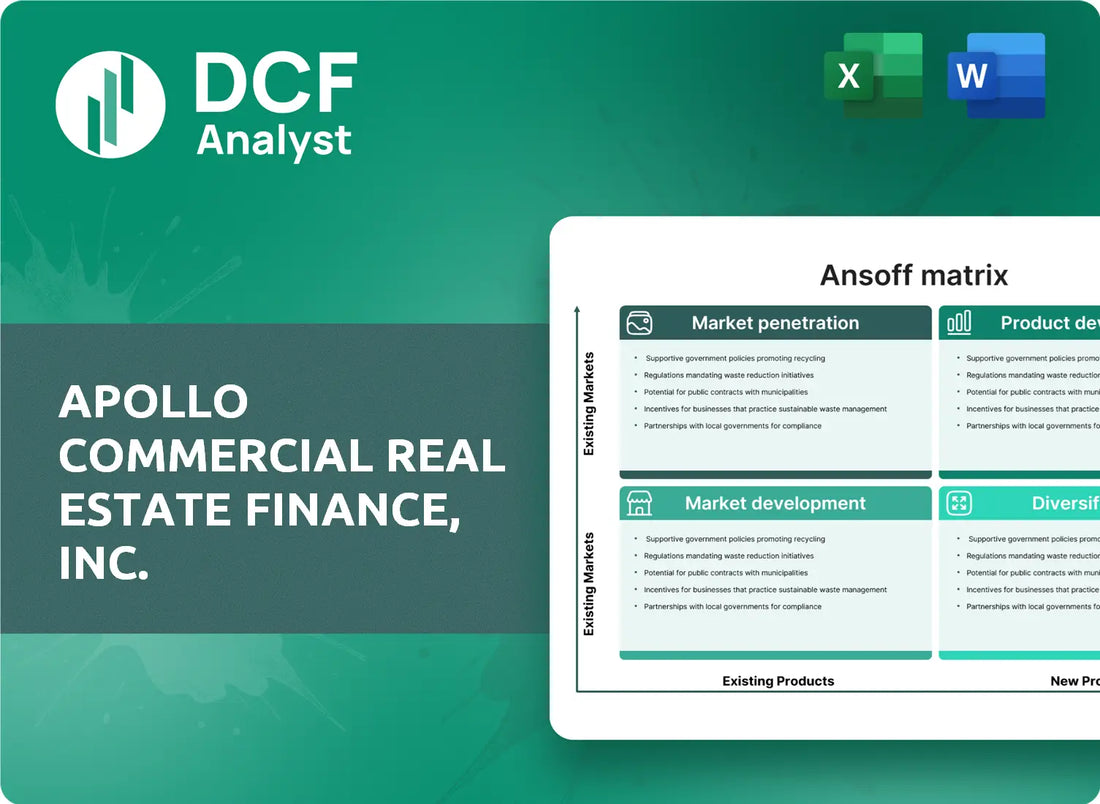 (ARI) Apollo Commercial Real Estate Finance, Inc. ANSOFF Analysis Research
