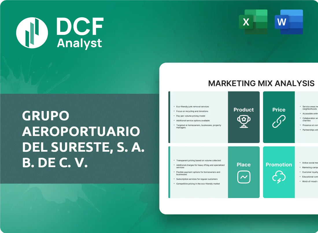 (ASR) Grupo Aeroportuario del Sureste, S. A. B. de C. V. Marketing Mix Research