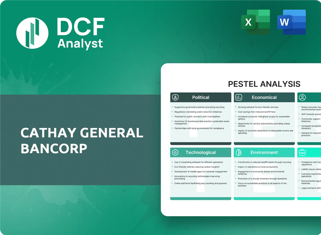 (CATY) Cathay General Bancorp PESTLE Analysis Research
