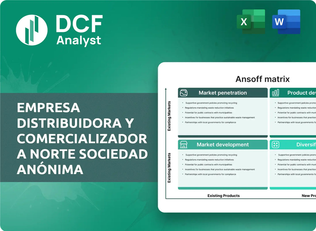 (EDN) Empresa Distribuidora y Comercializadora Norte Sociedad Anónima ANSOFF Analysis Research