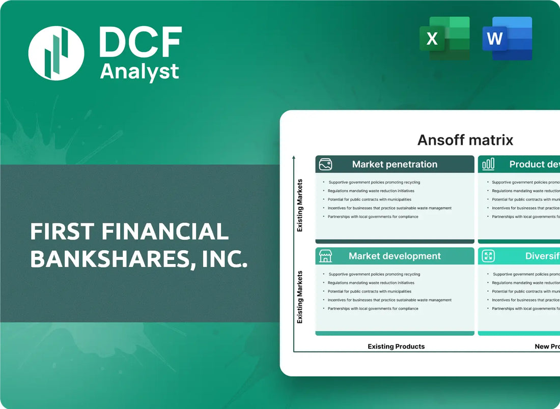 (FFIN) First Financial Bankshares, Inc. ANSOFF Analysis Research