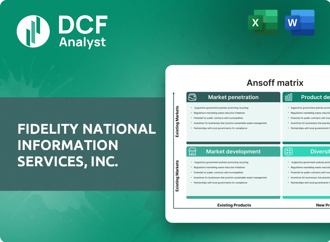 (FIS) Fidelity National Information Services, Inc. ANSOFF Analysis Research