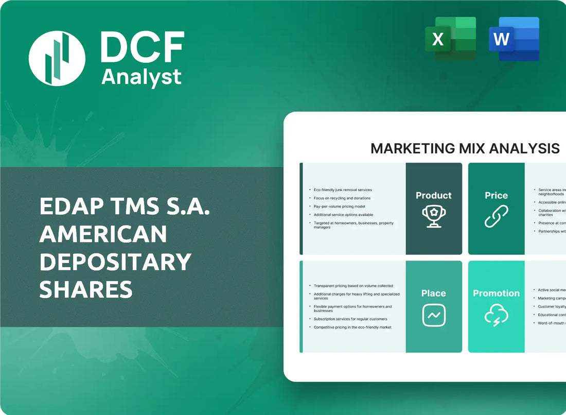 (FOCL) EDAP TMS S.A. American Depositary Shares Marketing Mix Research