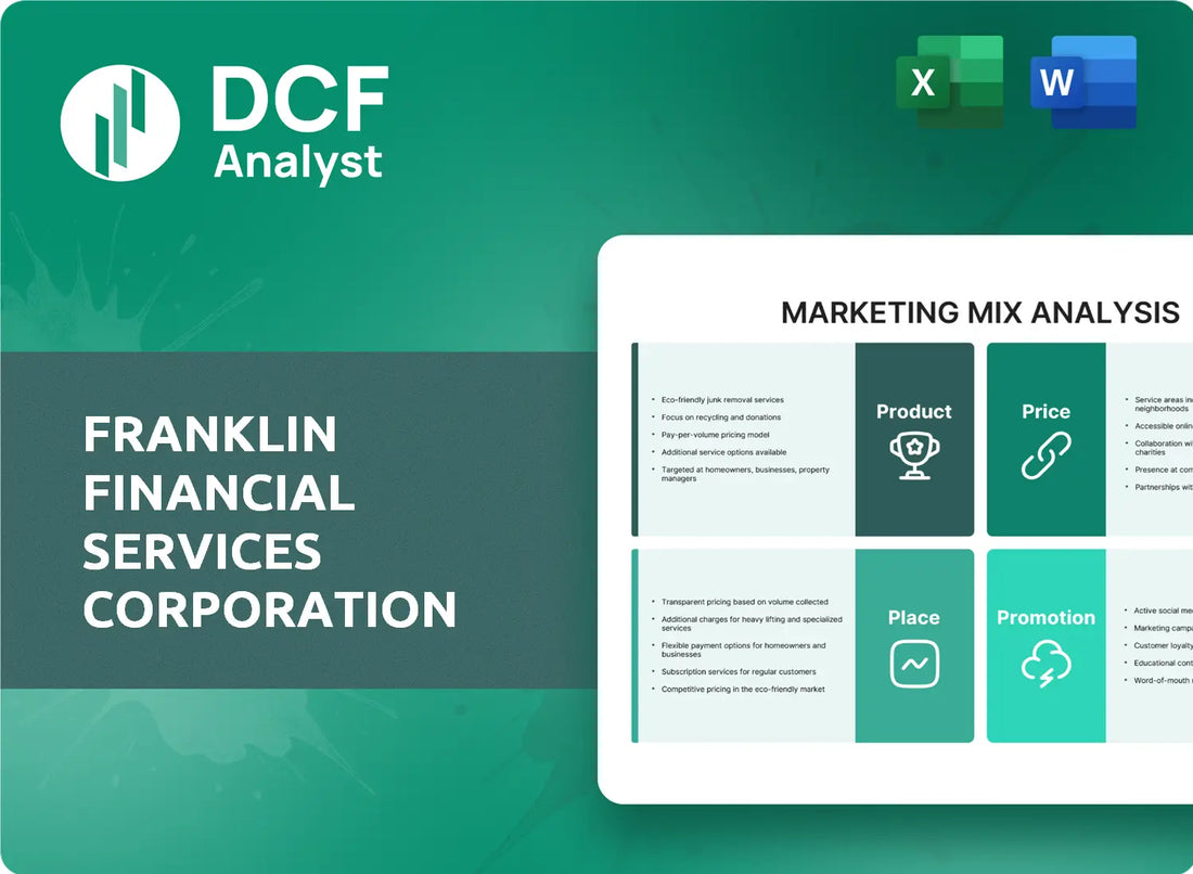 (FRAF) Franklin Financial Services Corporation Marketing Mix Research