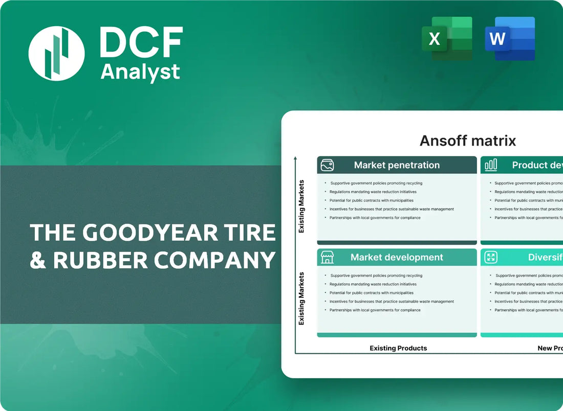 (GT) The Goodyear Tire & Rubber Company ANSOFF Analysis Research