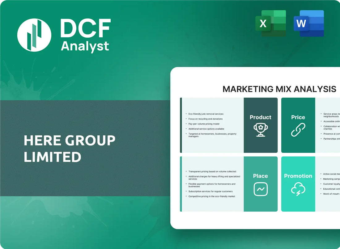 (HERE) Here Group Limited Marketing Mix Research