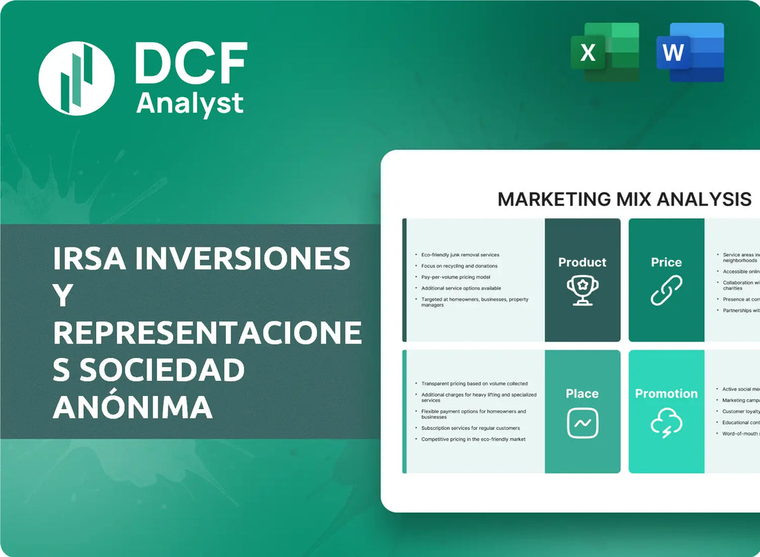 (IRS) IRSA Inversiones y Representaciones Sociedad Anónima Marketing Mix Research