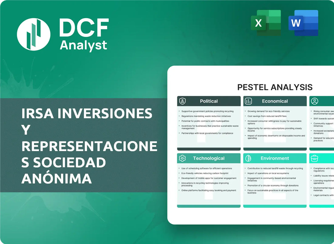 (IRS) IRSA Inversiones y Representaciones Sociedad Anónima PESTLE Analysis Research