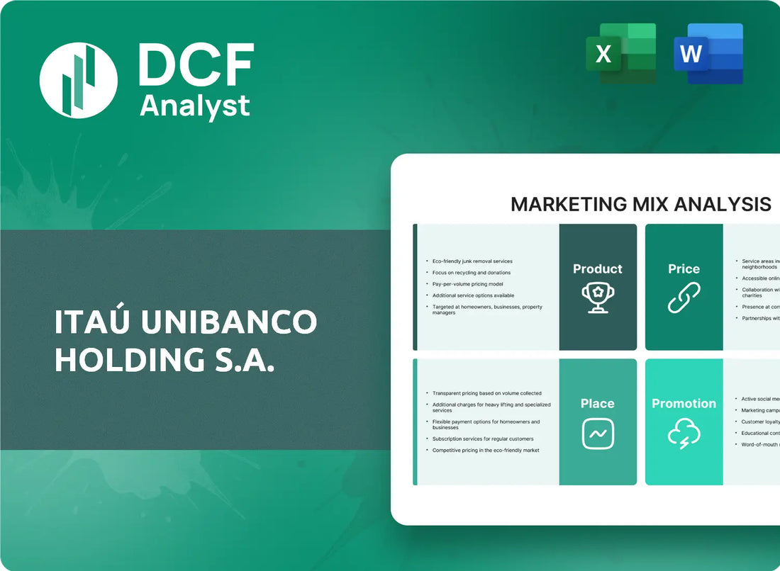 (ITUB) Itaú Unibanco Holding S.A. Marketing Mix Research