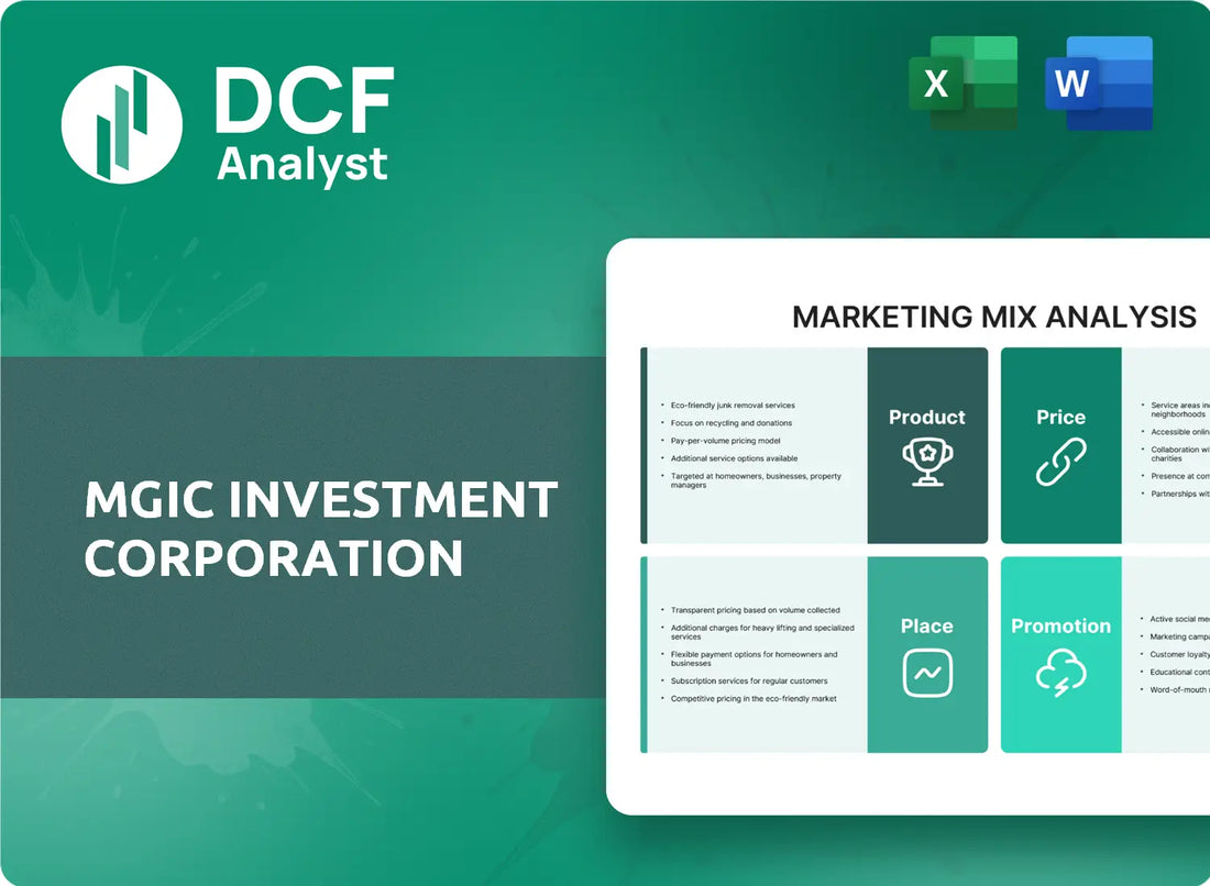 (MTG) MGIC Investment Corporation Marketing Mix Research