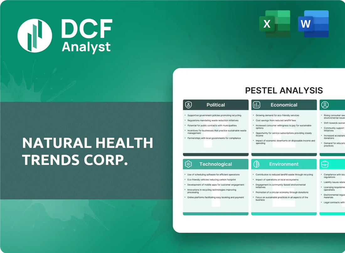 (NHTC) Natural Health Trends Corp. PESTLE Analysis Research