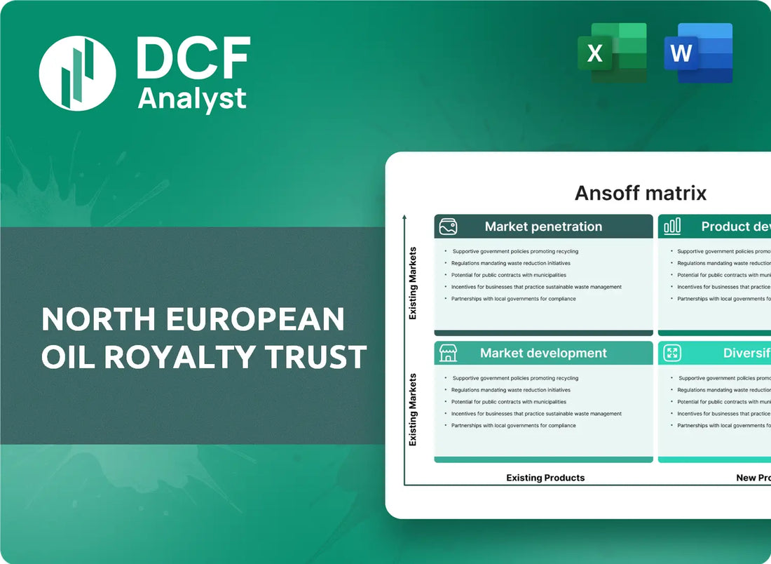 (NRT) North European Oil Royalty Trust ANSOFF Analysis Research