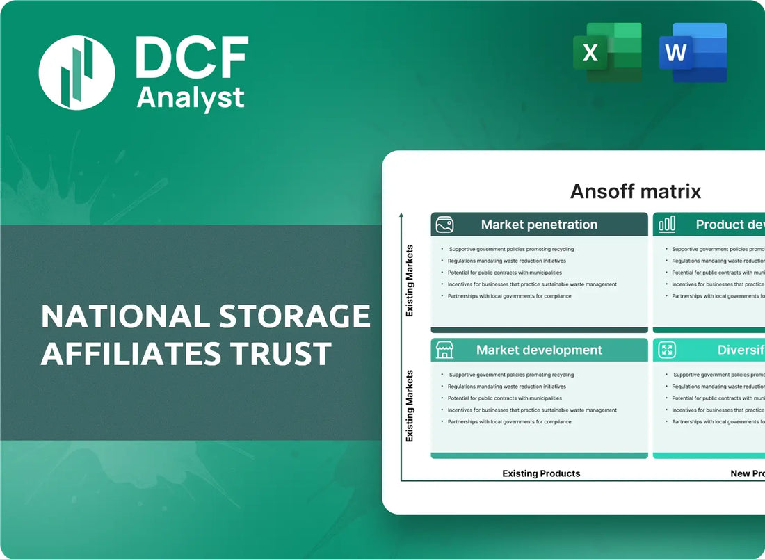 (NSA) National Storage Affiliates Trust ANSOFF Analysis Research