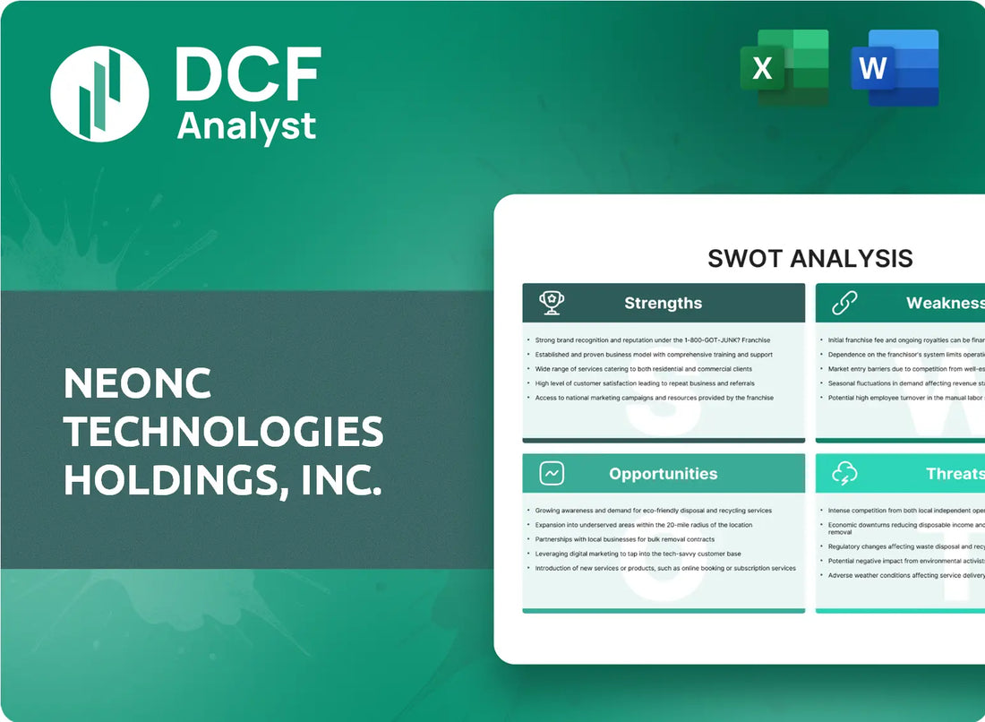 (NTHI) Neonc Technologies Holdings, Inc. SWOT Analysis Research
