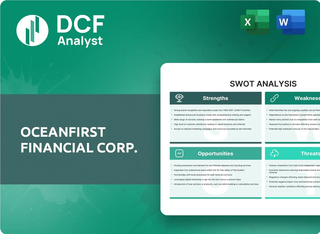 (OCFC) OceanFirst Financial Corp. SWOT Analysis Research