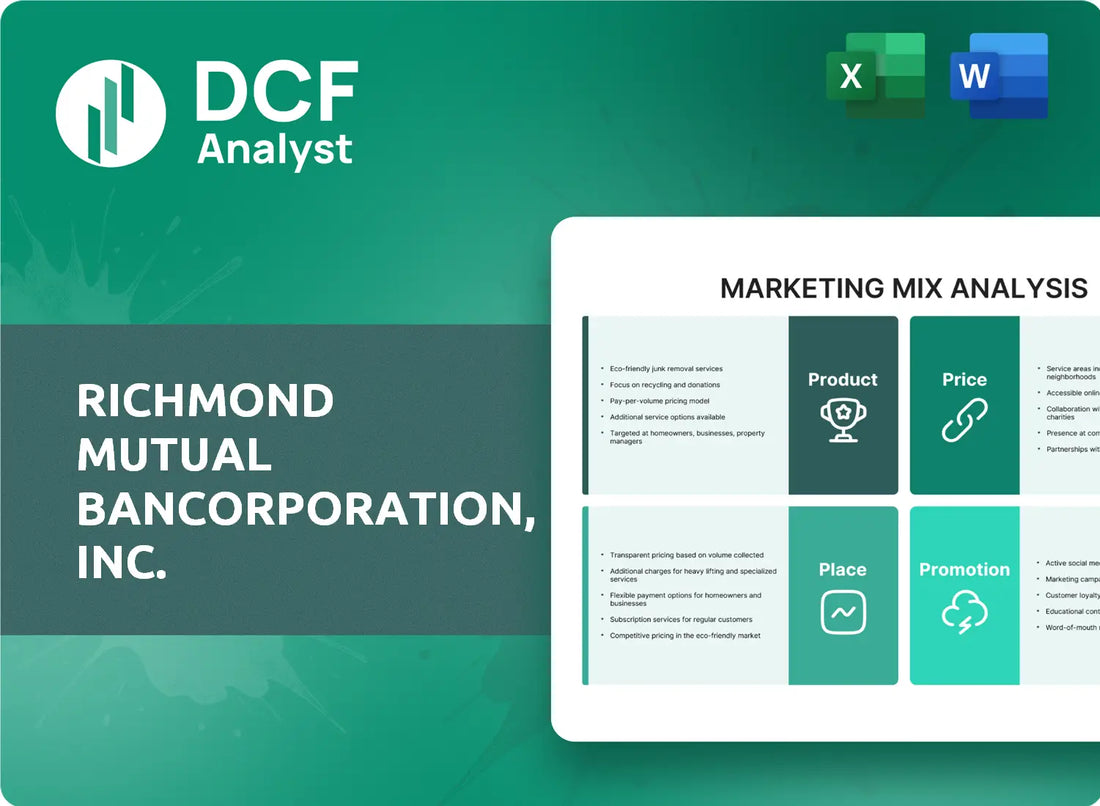 (RMBI) Richmond Mutual Bancorporation, Inc. Marketing Mix Research