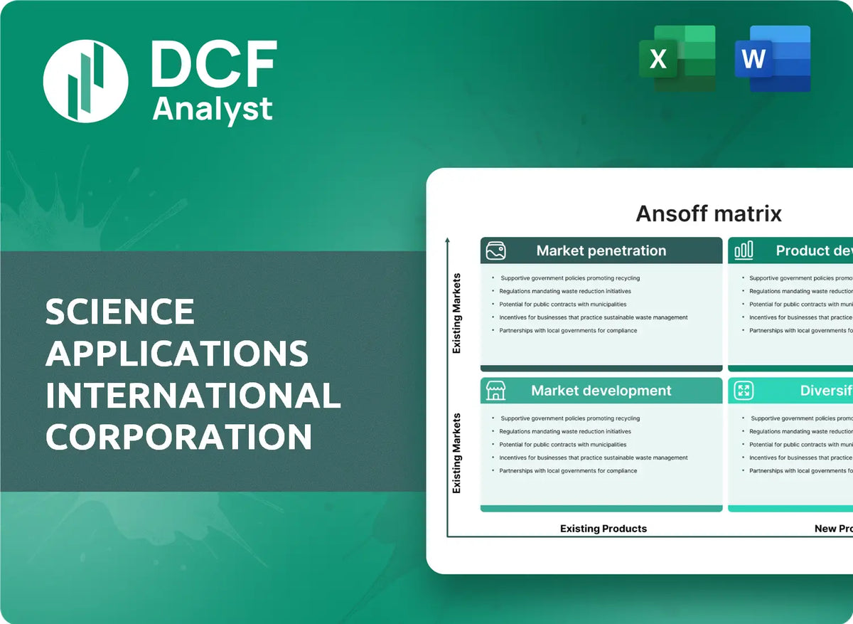 (SAIC) Science Applications International Corporation ANSOFF Analysis Research