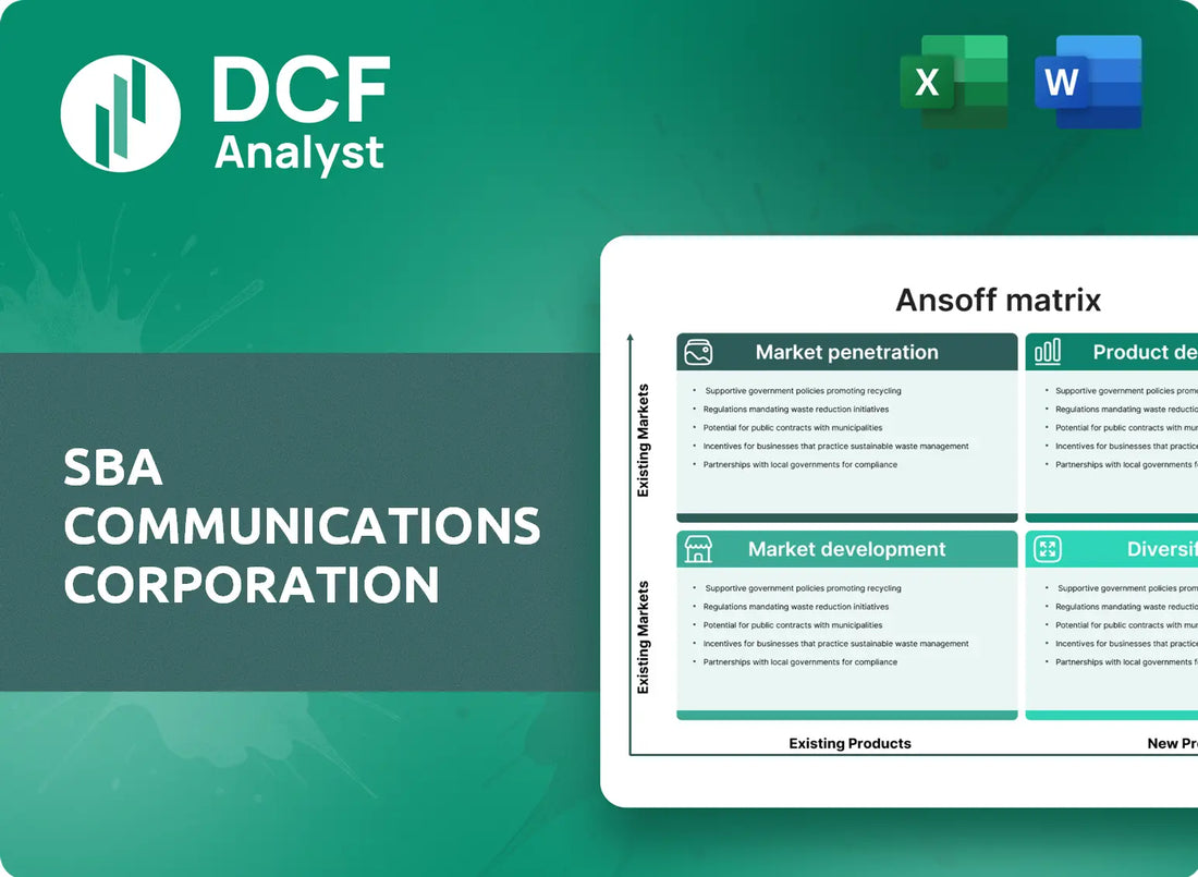 (SBAC) SBA Communications Corporation ANSOFF Analysis Research