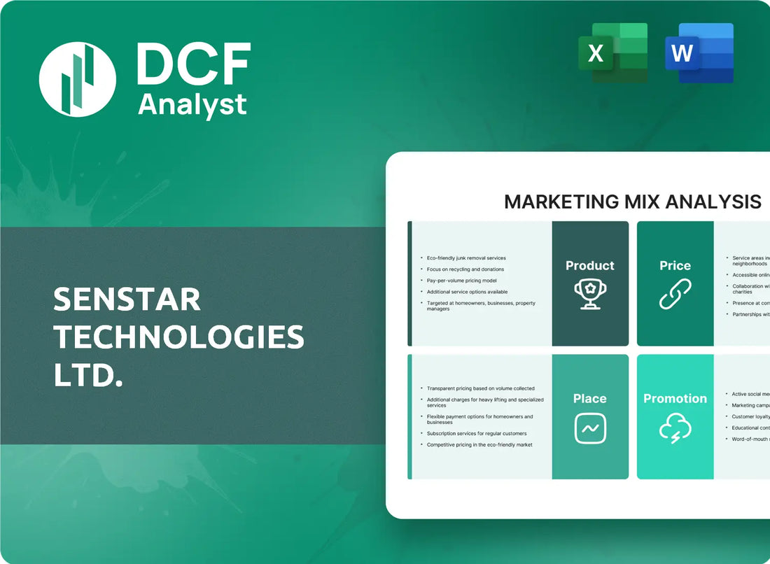 (SNT) Senstar Technologies Ltd. Marketing Mix Research
