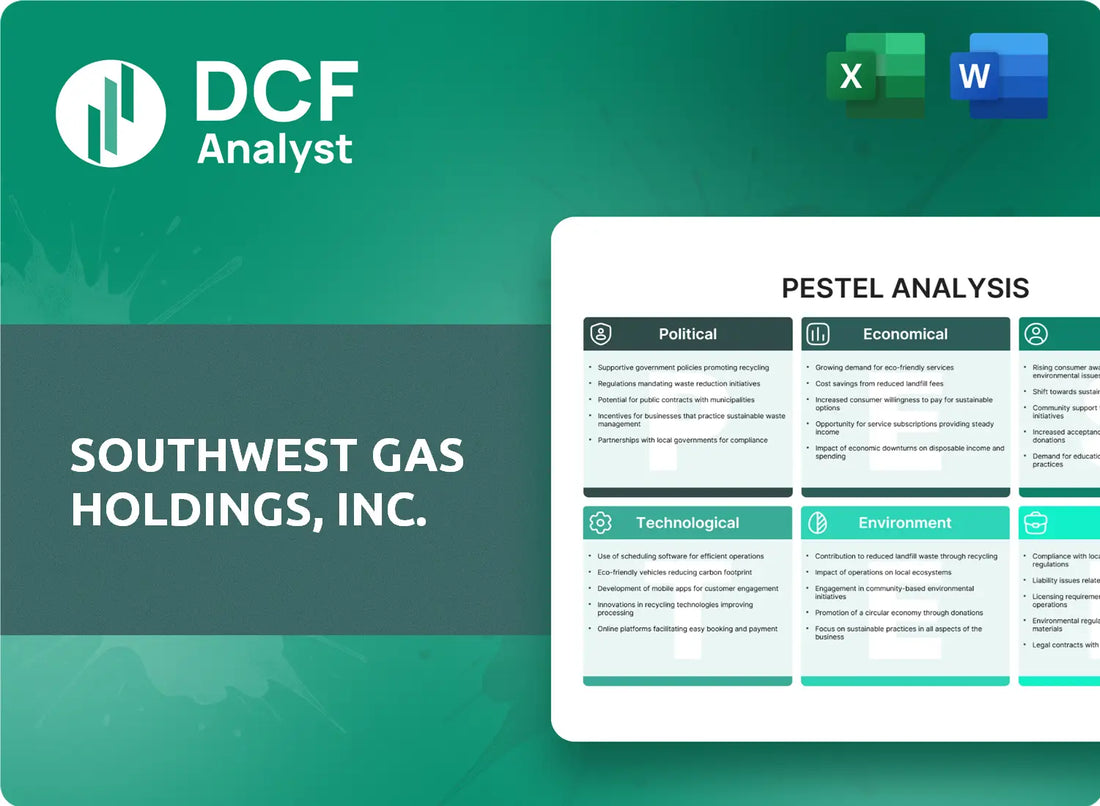 (SWX) Southwest Gas Holdings, Inc. PESTLE Analysis Research