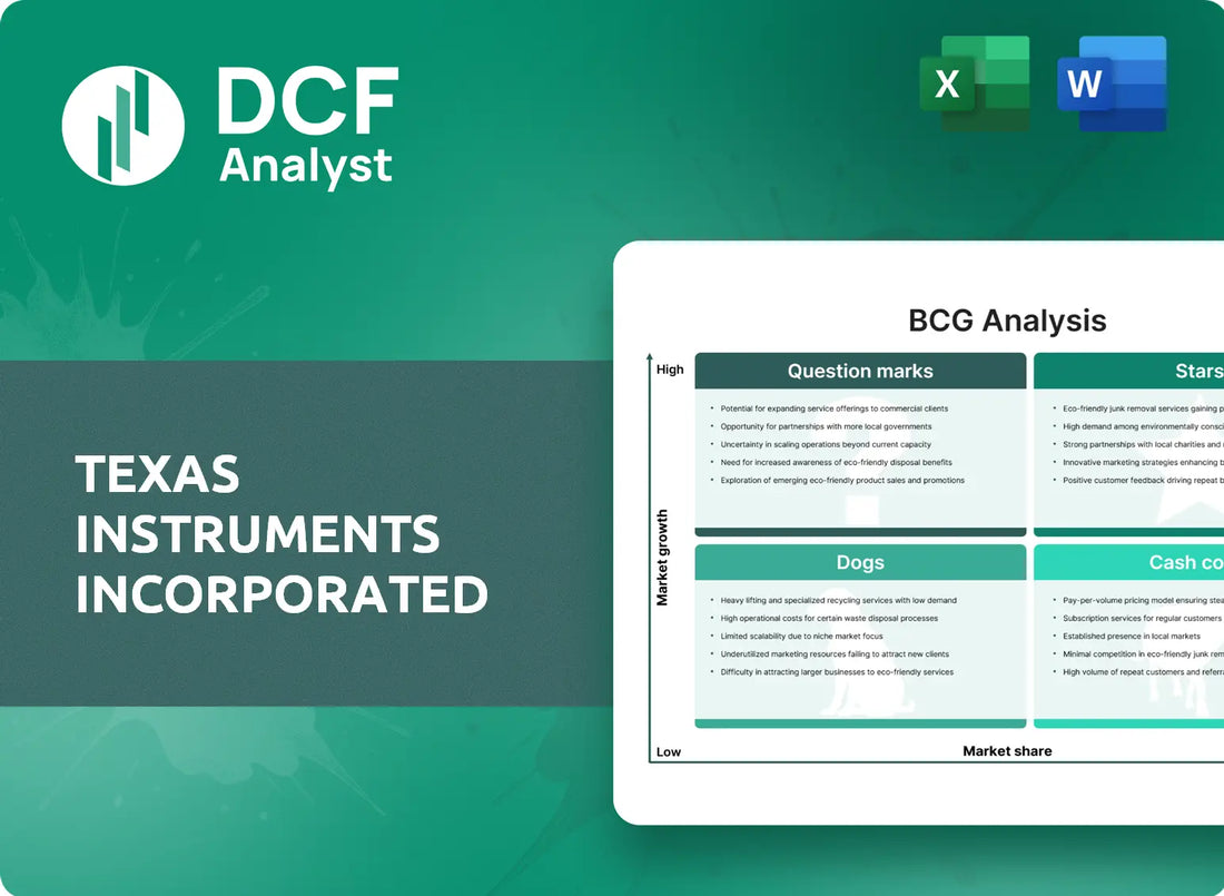 (TXN) Texas Instruments Incorporated BCG Matrix Research