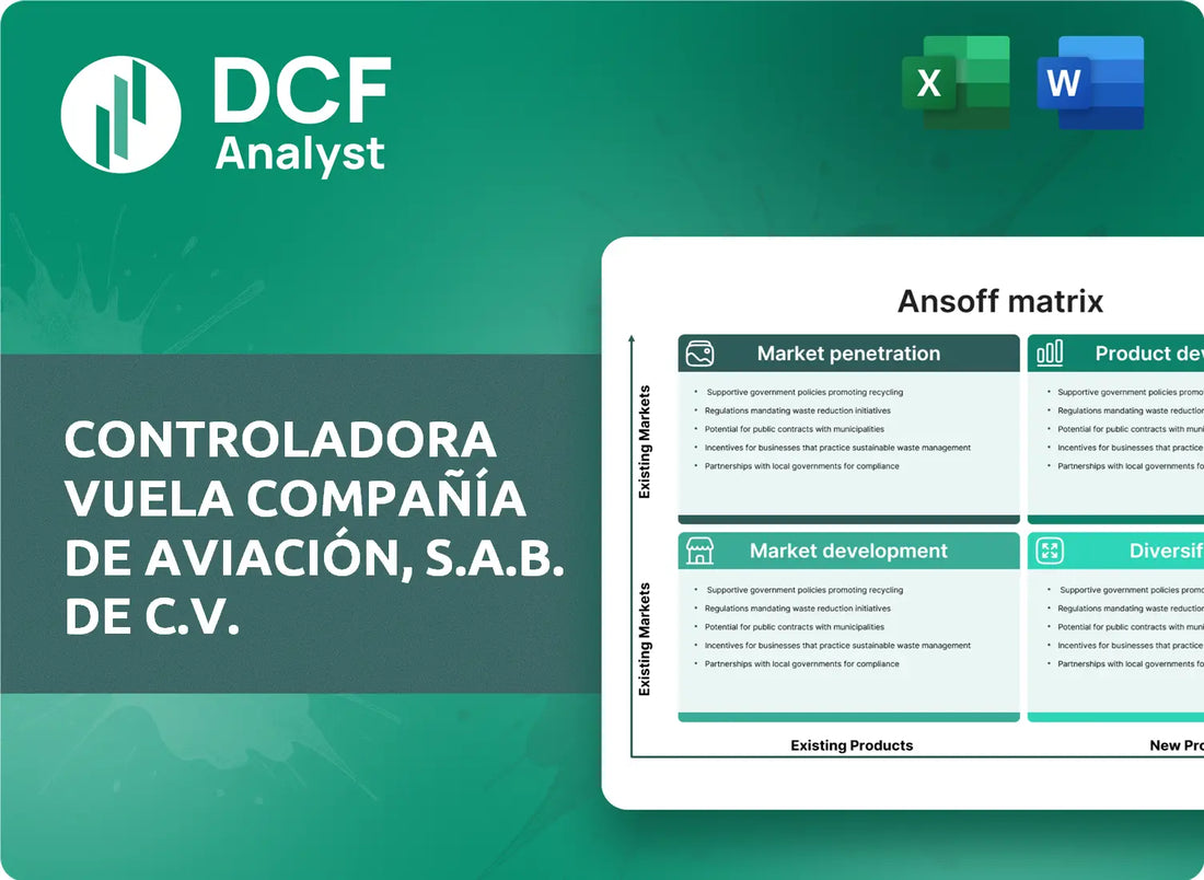 (VLRS) Controladora Vuela Compañía de Aviación, S.A.B. de C.V. ANSOFF Analysis Research